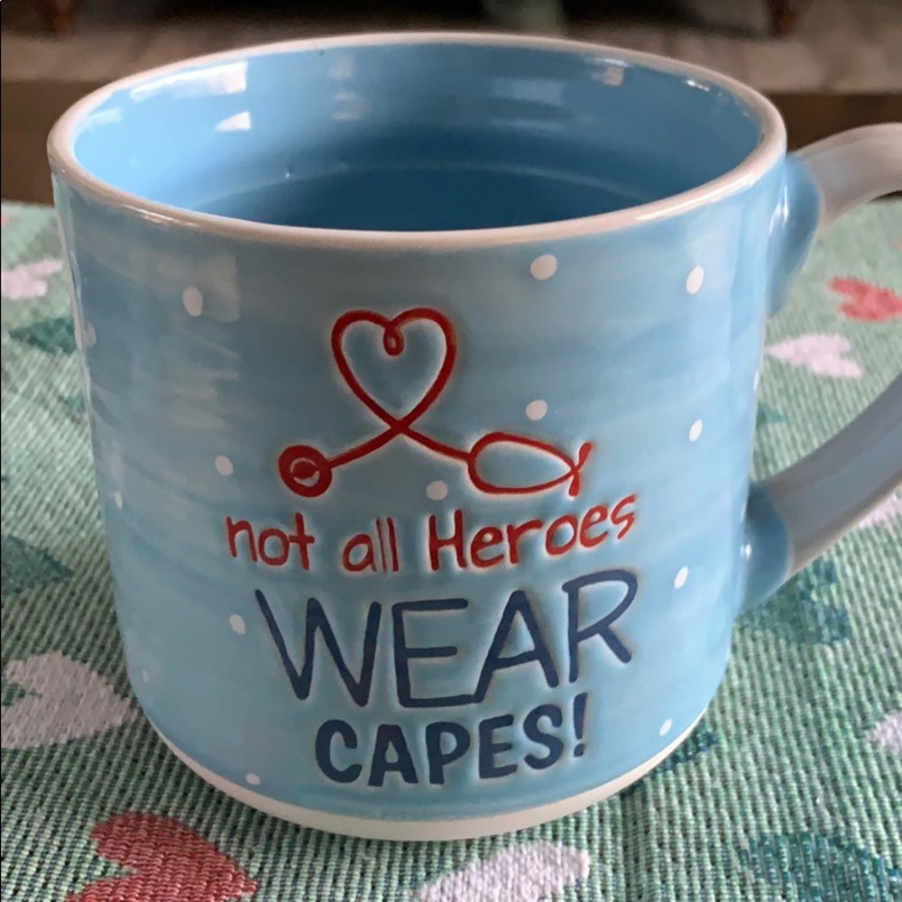 New “Not all Hero’s Wear Capes” Coffee Mug - Picture 3 of 5
